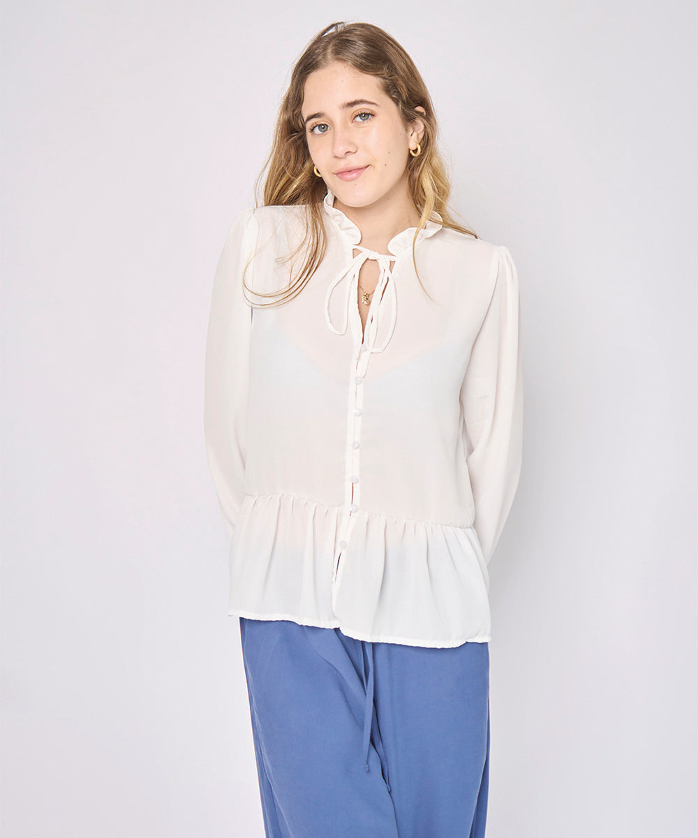 Blusa Sofía Blanca