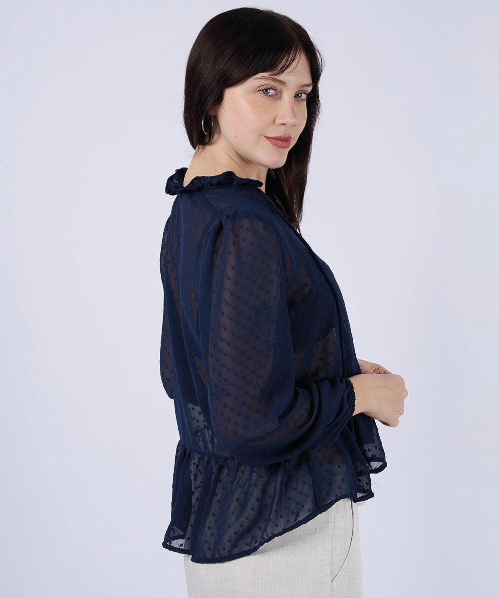 Blusa Sofía Azul