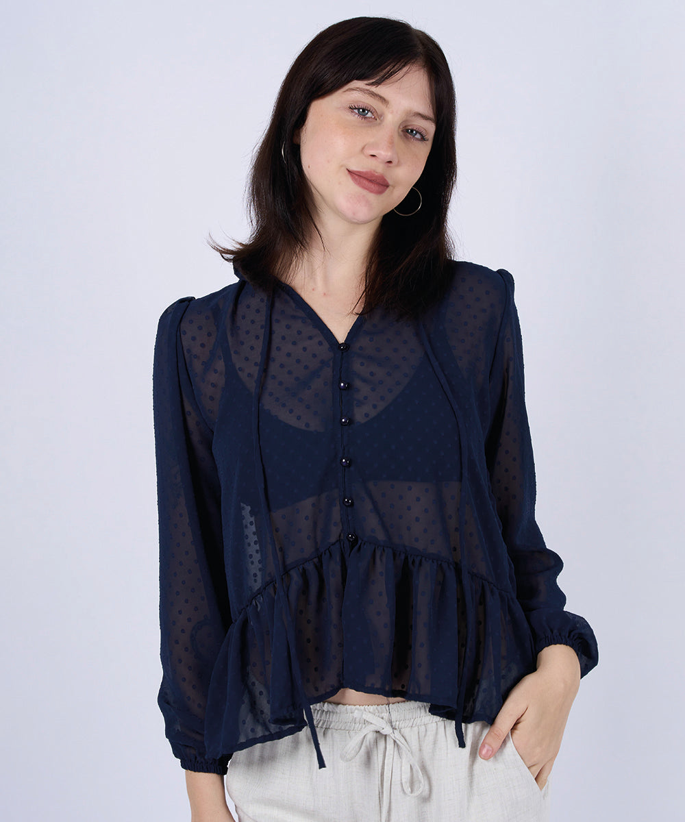 Blusa Sofía Azul