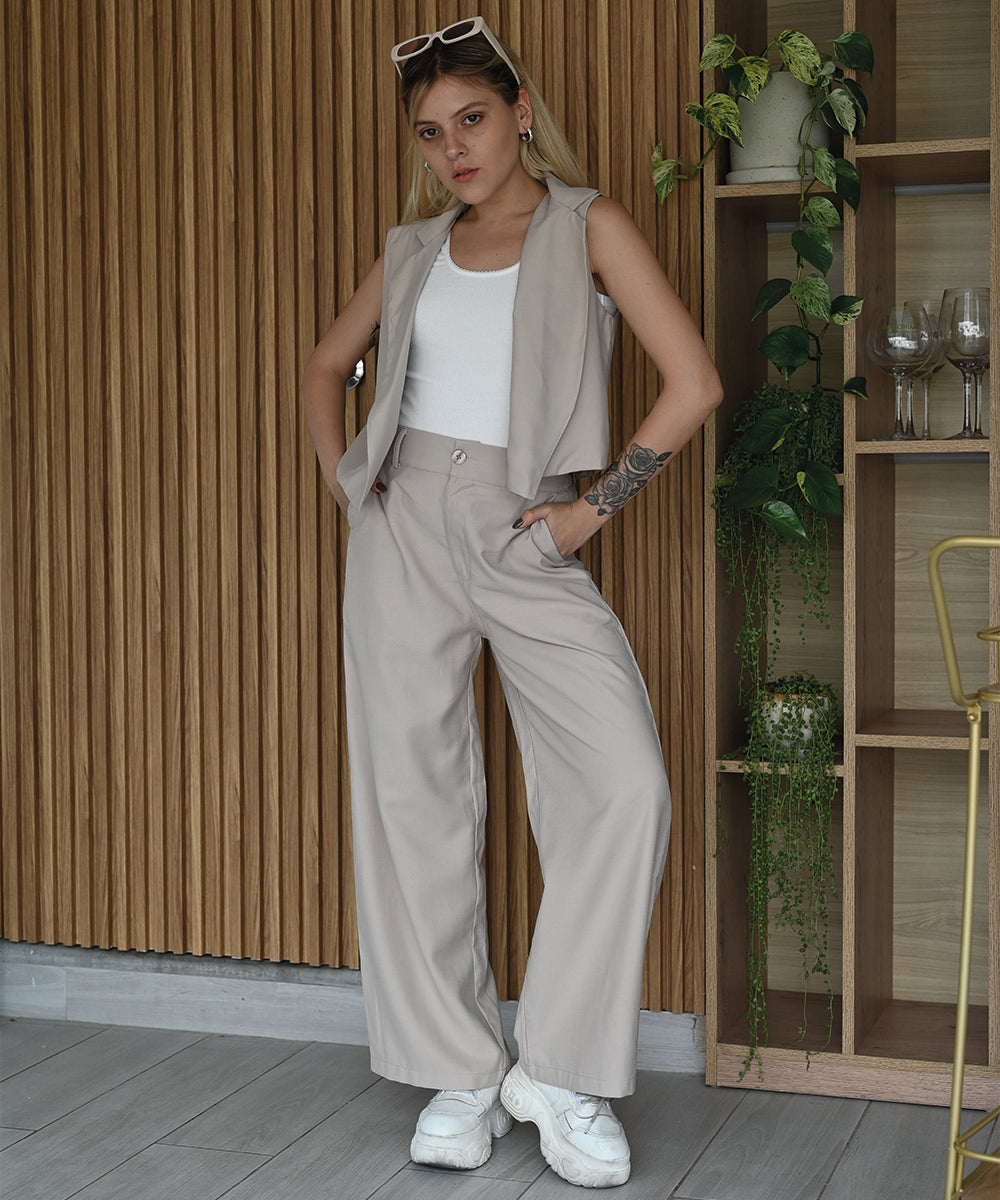 Pant Elisa Beige