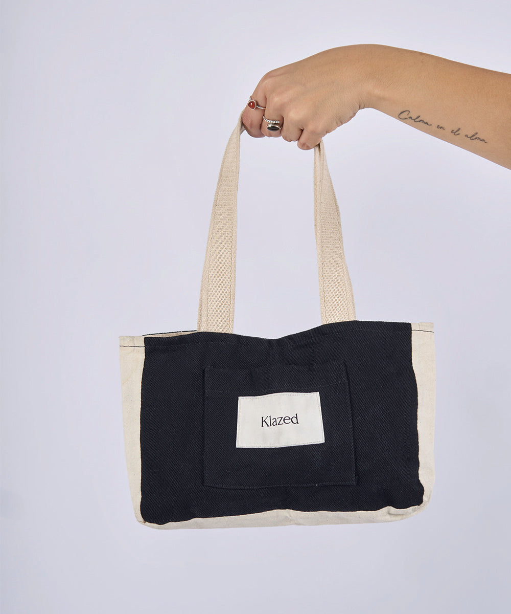 Mini Tote Negra