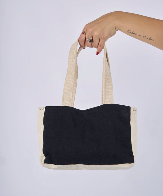 Mini Tote Negra