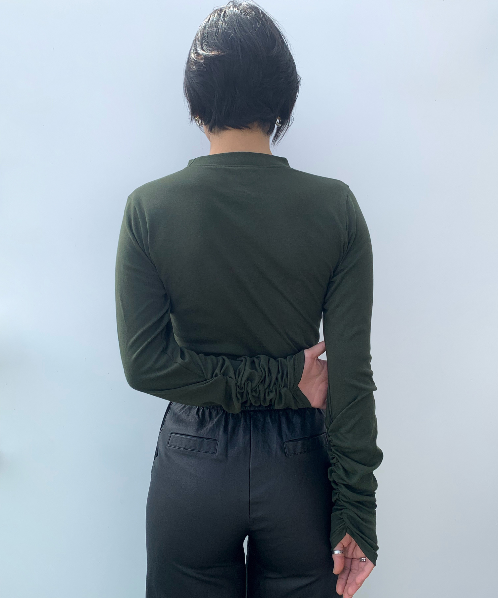 Raven Top Verde Olivo